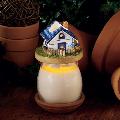 Cottage Candle Topper