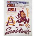 Arizona State Unversity Reusable Window Cling