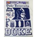 Duke University Reusable Static Window Cling