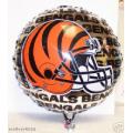 Bengals Mylar NFL Balloons