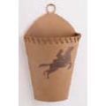 11 3/4" Tin Cone Wall Plaque