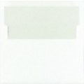Pearl Lined White Flat Card Envelope