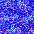 Patriotic Stars 12 X 12 25Ct