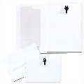 Bridal Couple Invitation and Note Card Kit