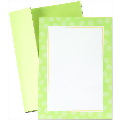 Lime Dots Invitation Kit