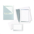 Silver Folder Invitation and Note Card Kit