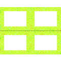 Concentric Circles 4 Up Postcard
