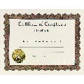 Completion Stock Certificate