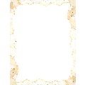 Gold Party Letterhead