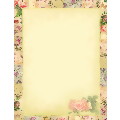 Floral Collage Letterhead