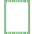 Bold Stripes Letterhead