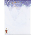 Night Before Christmas Glitter Letterhead