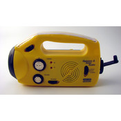 Am / Fm Solar Dynamo Radio W/ Flashlight