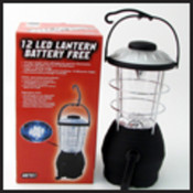 Battery Free Dynamo 12 Led Lantern