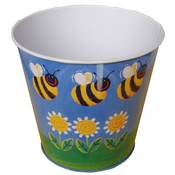 Bee Wastebasket