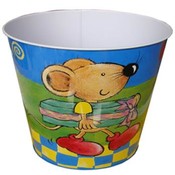 Blue Mizy Mouse Wastebasket