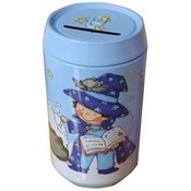 Blue Leo Pop Can Shaped Bank