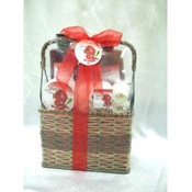 Bath Solutions Juicy Pomegranate 5 Pc. Bath Set