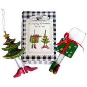 Crazy Leg Ornament