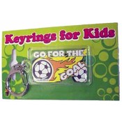Go For The Goals Key Ring