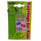 Its Time To Talk About Me Key Ring