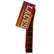 Tartan Plaid Shoelaces Package Of 48