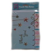 8 Count - Thank You Cards/Notes