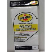 Pennzoil Nonwoven Car Wash Towel 8Pk  12.5"X12.5"