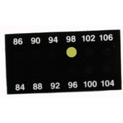 Forehead Thermometer Strips - Centigrade