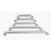 18" White Grab Bars