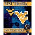 NCAA West Virginia U Mountaineers 14x20 poster
