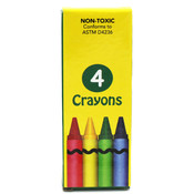 4-Pack of Crayons