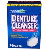 Freshmint 90 Count Denture Cleanser Tablets