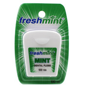 Freshmint 100 Yard Mint Waxed Dental Floss