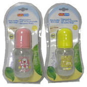 4 OZ BPA Free - Plastic Baby Bottle