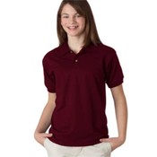 Gildan Girls Youth Ultra Blend Jersey Polo
