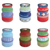 3 Nested Round Gift Boxes