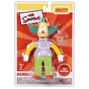 Krusty the Clown Bendable Dangler 6"
