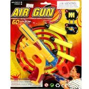 Plastic Air Gun With 3 Foam Dart