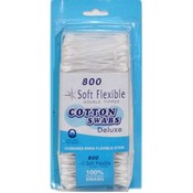 800 Pc 100% Cotten Swab Package