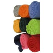 50 Inch x 60 Inch Solid Color Fleece Throw