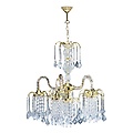 Polished Brass Finish Chandelier