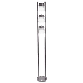 3-Light Adjustable Floor Lamp - White