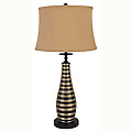 29.5" Curved Vase Table Lamp