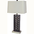 29.5" Wood Table Lamp