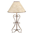 32" Brushed Table Lamp - Ivory