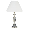 Metal Table Lamp - Satin Nickel