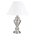 Metal Table Lamp - Satin Nickel