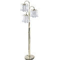 Polished Brass Finish Floor Lamp