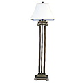 Home Deco Floor Lamp - Brushed Ivory (65")